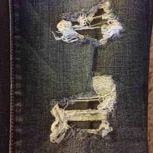 American eagle distressed jeans/jeggings